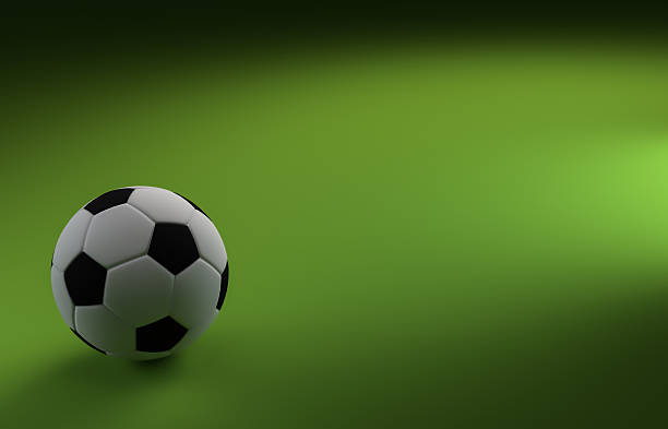 istock Football on Green Background 462139197