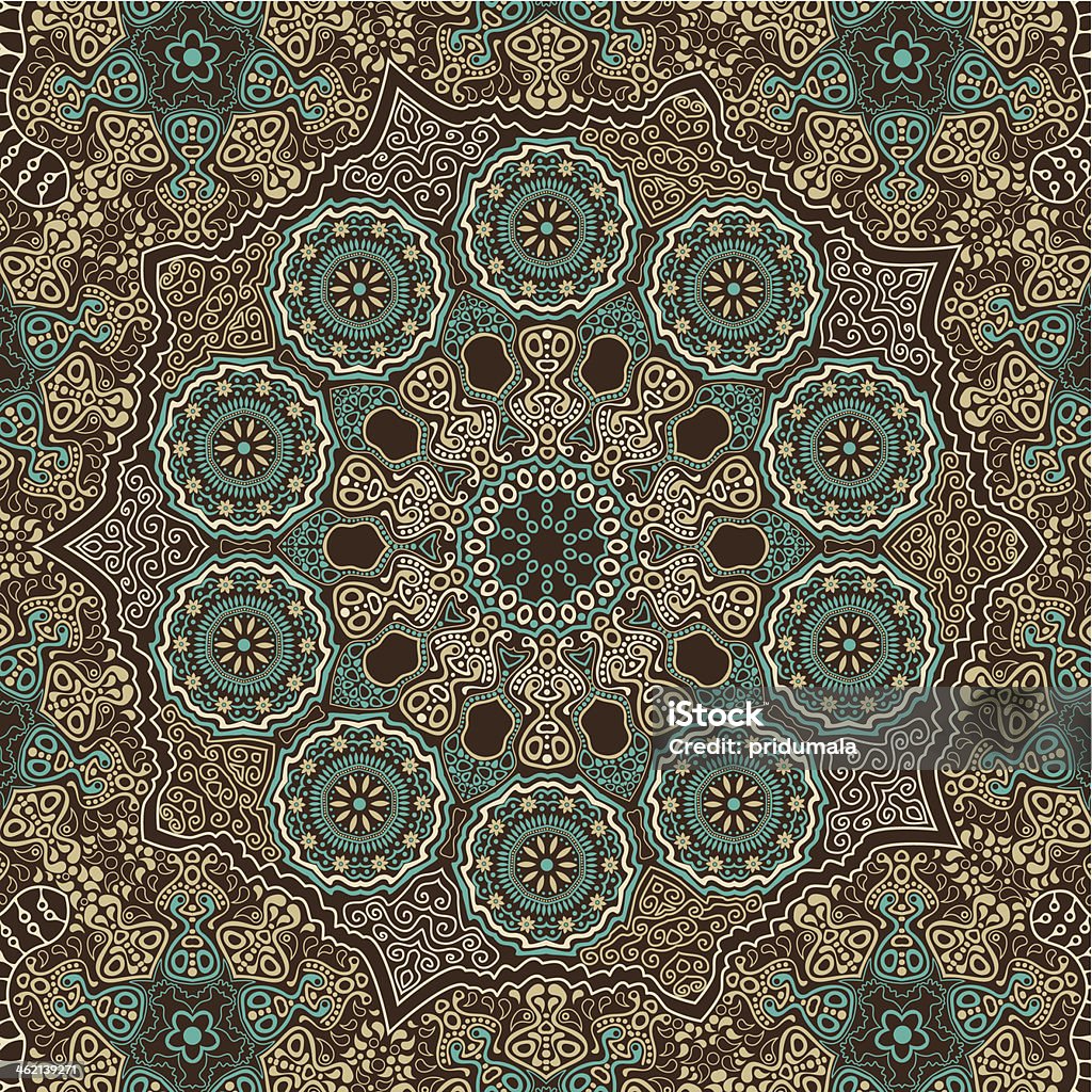 ornamental lace pattern, circle background ornamental lace pattern, circle background with many details, looks like crocheting handmade lace, seamless texture Abstract stock vector