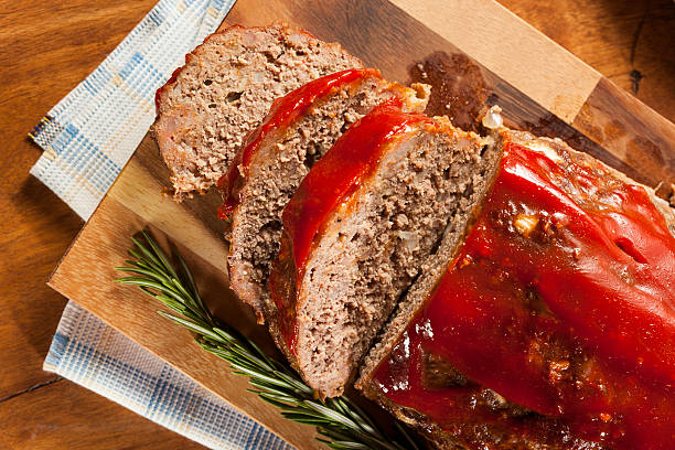 istock Homemade Ground Beef Meatloaf 462148853