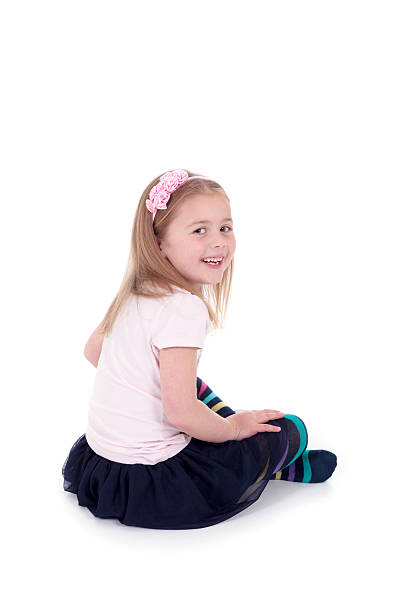 istock Young Girl Sitting On Floor 462164365