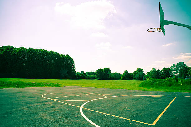 istock Basketball Court 462164455