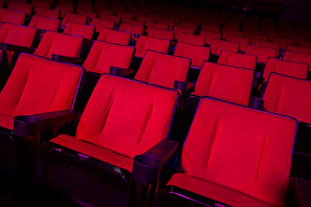 istock Rows of empty theater seats 462166245
