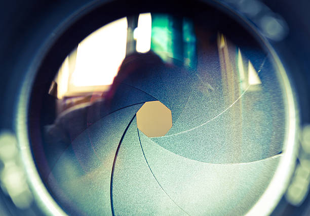 istock The diaphragm of a camera lens aperture. 462169457