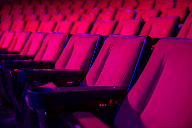 istock Rows of empty theater seats 462169623