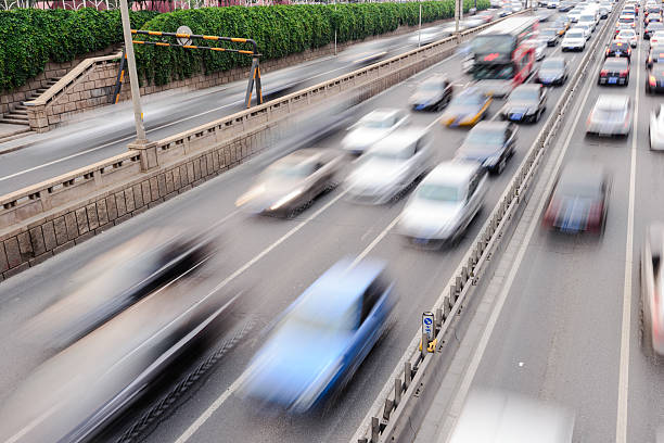 istock cars in highway with blur motion 462170145