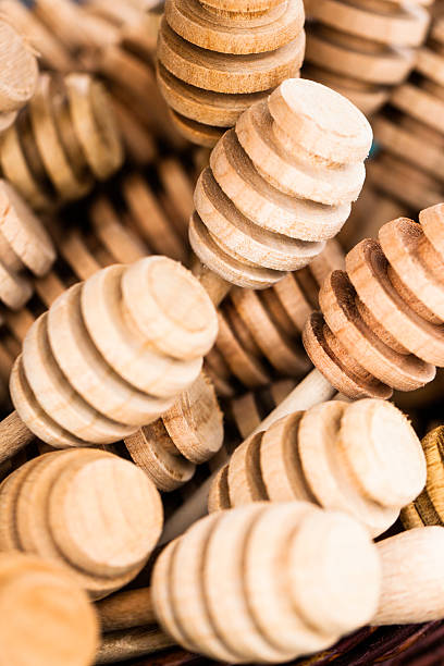 istock Wooden honey dipper 462180639