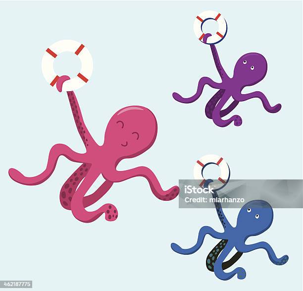 Poulpe Préparé Vecteurs libres de droits et plus d'images vectorielles de Pieuvre - Pieuvre, Tenir, Tentacule