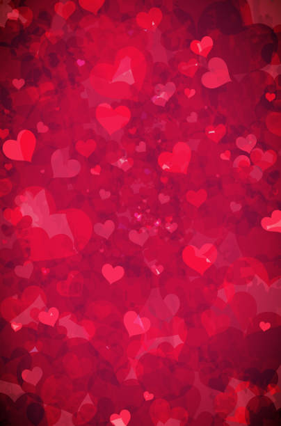 Hearts Grunge hearts background. EPS10 vector illustration, global colors, easy to modify. glow in the dark hearts background stock illustrations