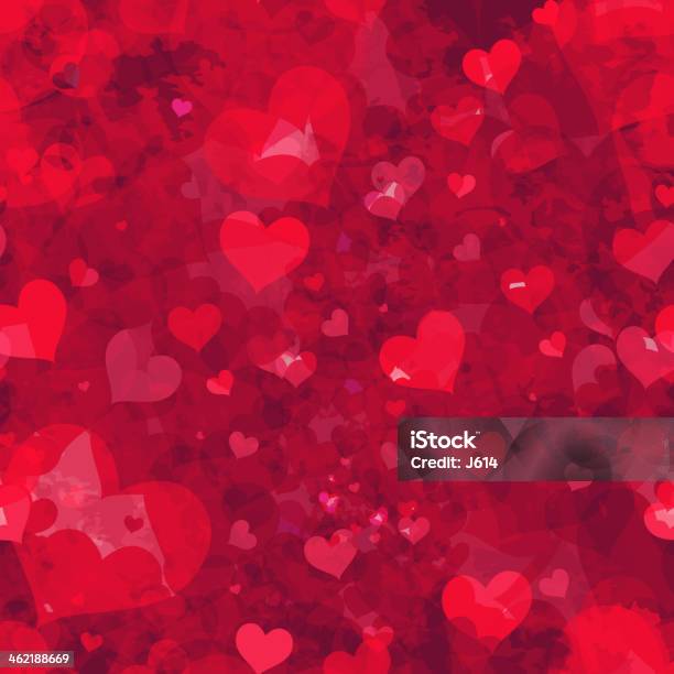 Seamless Hearts Stock Illustration - Download Image Now - Backgrounds, February, Heart Shape