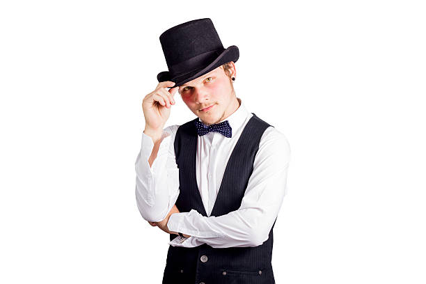 istock Portrait of young man with hat 462192965