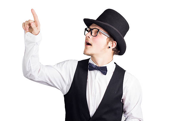istock Portrait of young man with hat 462193097