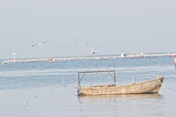 istock Fishing ship in Andaman sea Thailand 462204467