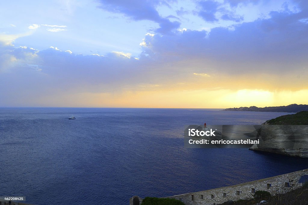 Bonifacio Bay Photo taken in the bay of Bonifacio Bay of Water Stock Photo