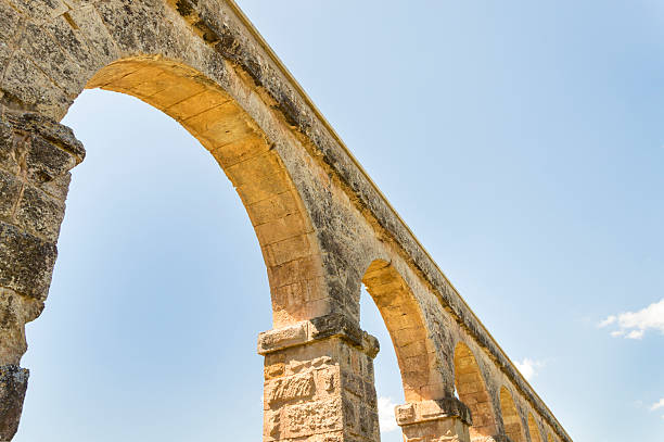 istock Ancient Roman Aqueduct in Spain, Europe 462208501