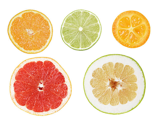 istock Set of cuts from citrus fruits 462209405