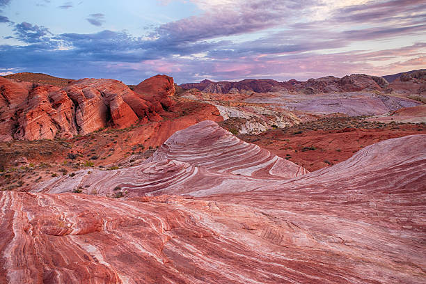 istock Valley of fire sunset around the Wave 462216087