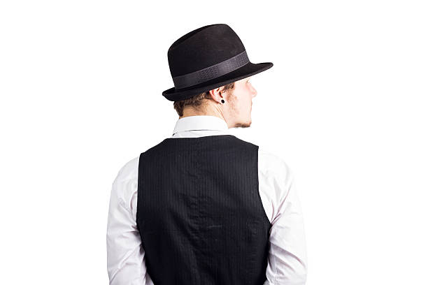 istock Portrait of young man with hat 462216423