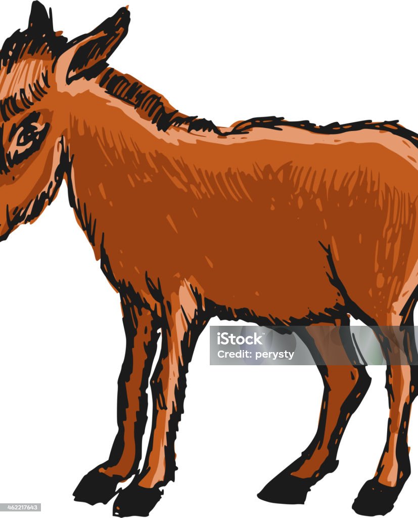 Burro - Vetor de Bremen royalty-free