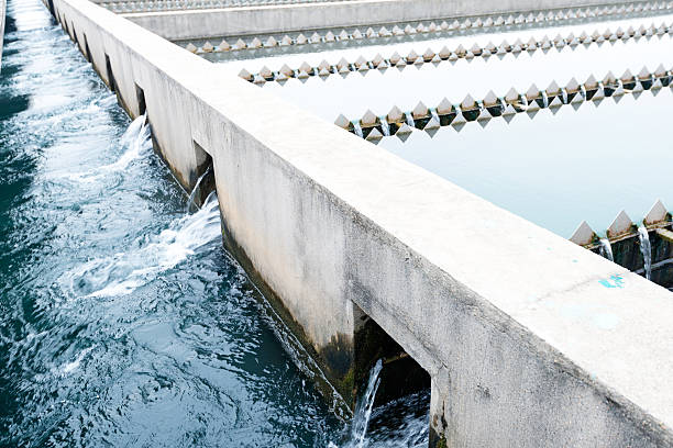 istock Modern urban wastewater treatment plant 462223287