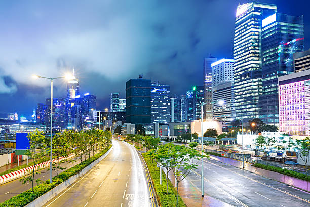 istock Hong Kong city at night 462223301