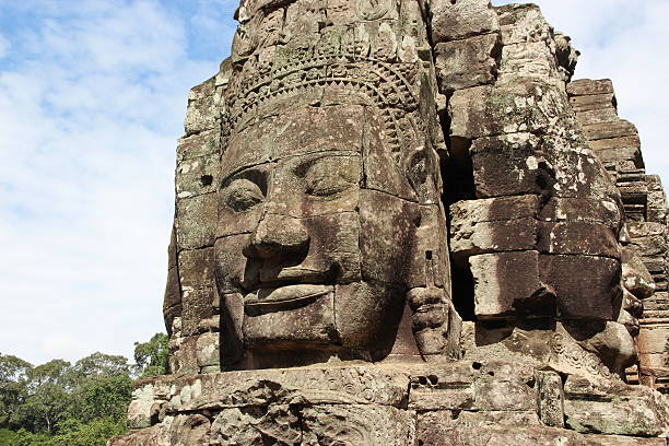 istock Bayon Temple, Ankor Thom, Cambodia 462226833