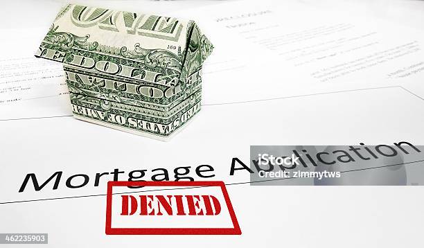 Denied Mortgage App Stock Photo - Download Image Now - Deterioration, Mortgage Document, Mortgage Loan