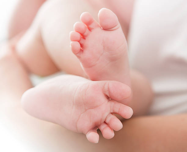 istock Close-up photo of a baby's feet 462236367