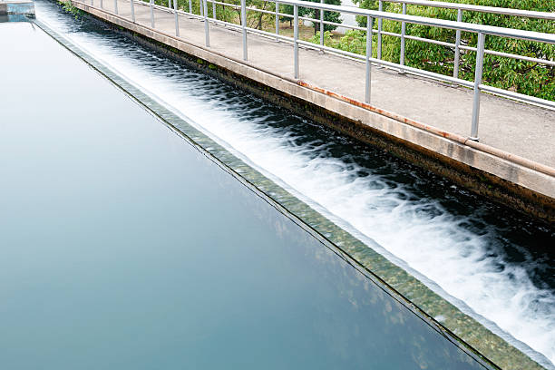 istock Modern urban wastewater treatment plant 462237583