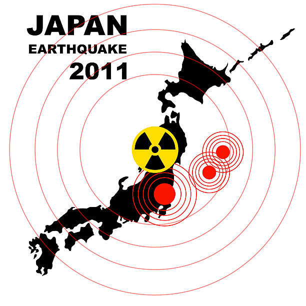 istock Earthquake and tsunami in Japan 462243179