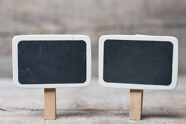 istock Small wooden framed blackboard 462250693