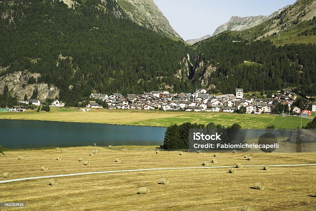 Silvaplana de engadina-Suiza - Foto de stock de Aire libre libre de derechos