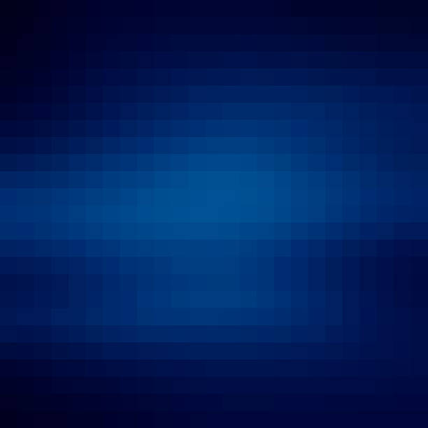 astratto sfondo geometrico - led pattern in a row blue foto e immagini stock