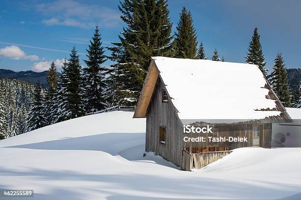 Schöne Winter Landschaft Stockfoto und mehr Bilder von Alpen - Alpen, Alt, Baum