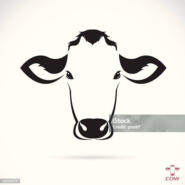 Vetores de Imagem Vetorial De Uma Cabeça De Vaca e mais imagens de Abstrato - Abstrato, Agricultor, Agricultura