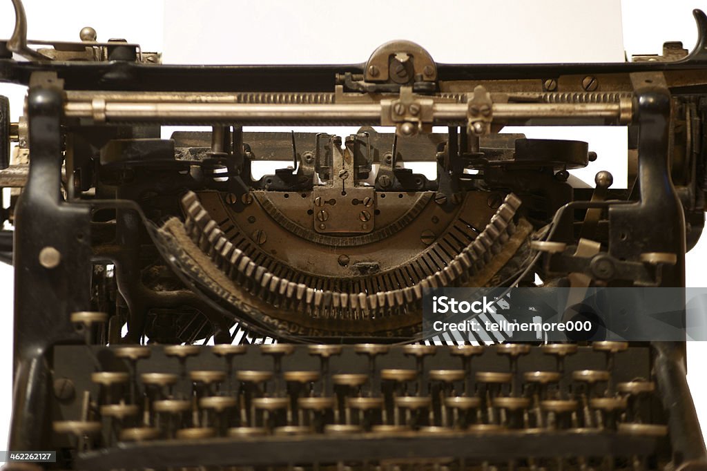 Vieja máquina de escribir Vintage - Foto de stock de 1930-1939 libre de derechos
