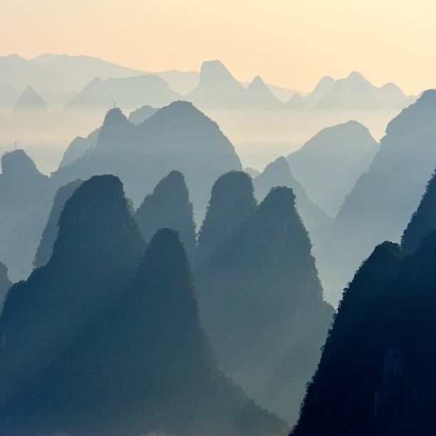istock hills peaks in the morning 462263305