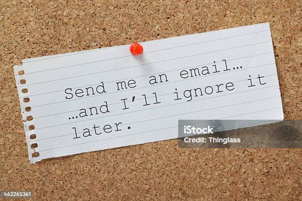 Email Concept Stock Photo - Download Image Now - Communication, Humor, Strategy