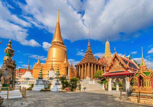 Wat Phra kaew, templo de Bangkok Tailandia, Asia photo
