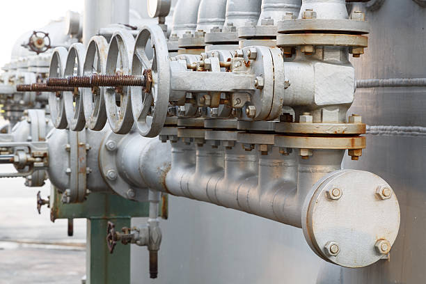 istock close-up of old gate valve on pipe connection 462273445