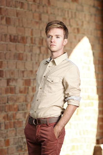 istock Young handsome man on street, old town Gdansk 462275521