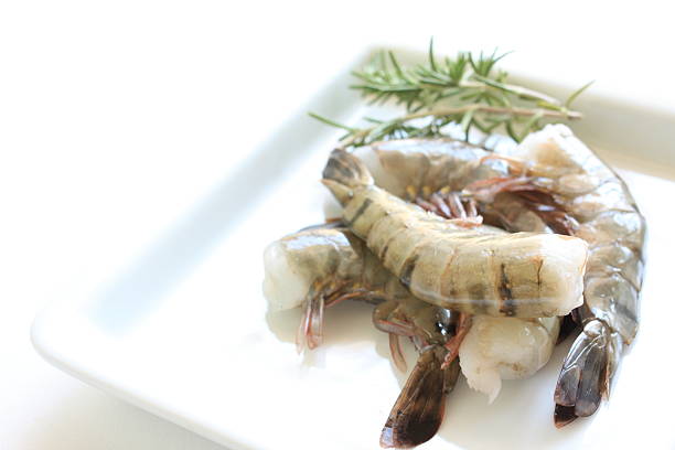 istock Freshness prepared prawn with rosemary 462275935