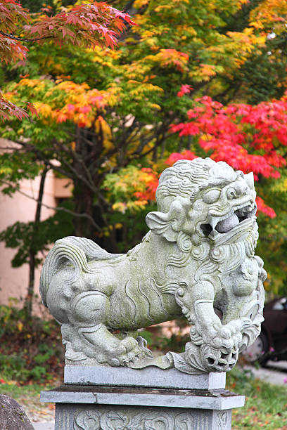 istock Komainu (lion-dogs) in Takayama, Japan 462279969