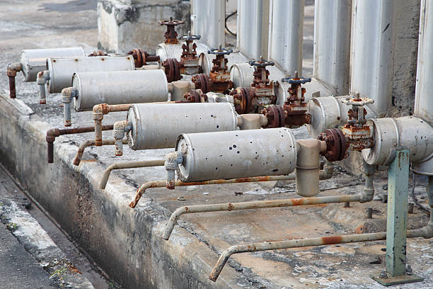 istock close-up of old steam trap valve on pipe connection 462283711