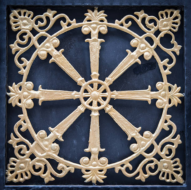 istock Royal seal  brozne decoration 462285027