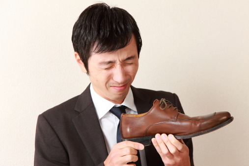 The businessman who shrinks from the smell of his own shoe.