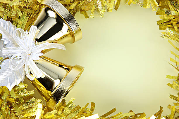 gold wedding bells