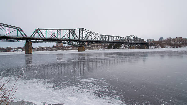 istock Ottawa, Alexandria Bridge, Quebec, Winter, Ontario, Canada, Ice 462297931