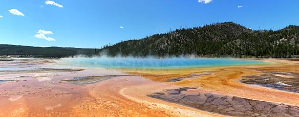 istock Panorama of Grand Prismatic Spring 462306541