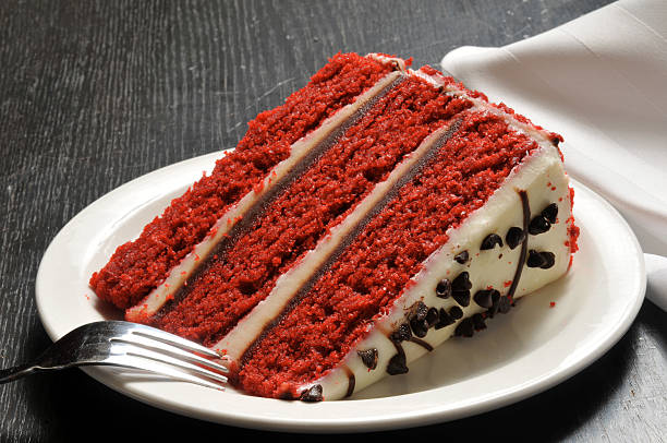 istock Gourmet red velvet cake 462307539