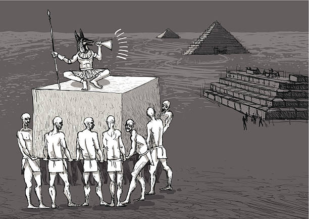 illustrazioni stock, clip art, cartoni animati e icone di tendenza di mustery risolto - piramide struttura edile